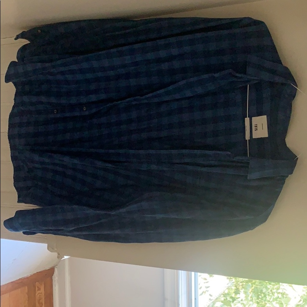 Blue Button-down Shirt